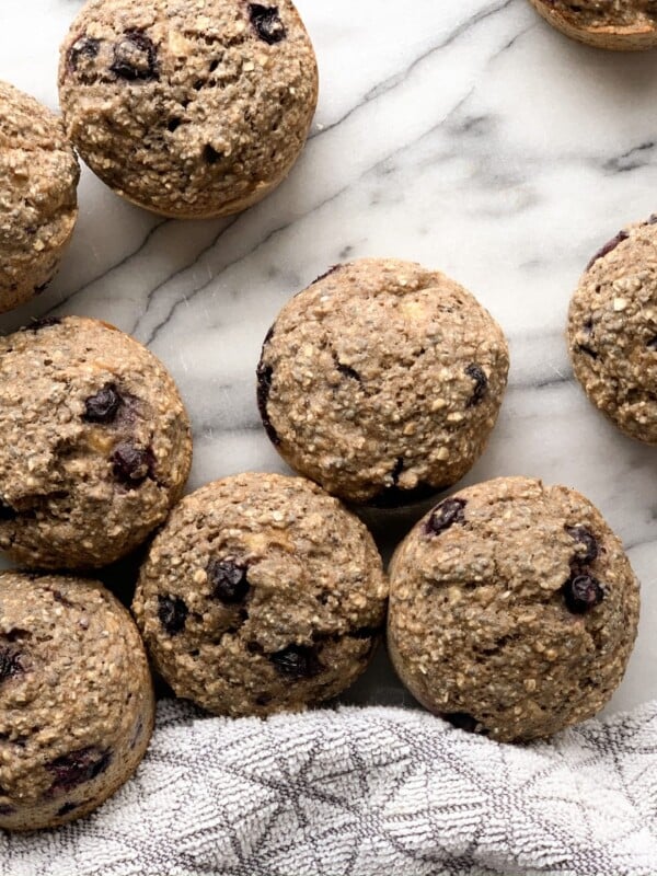 blueberry chia muffins