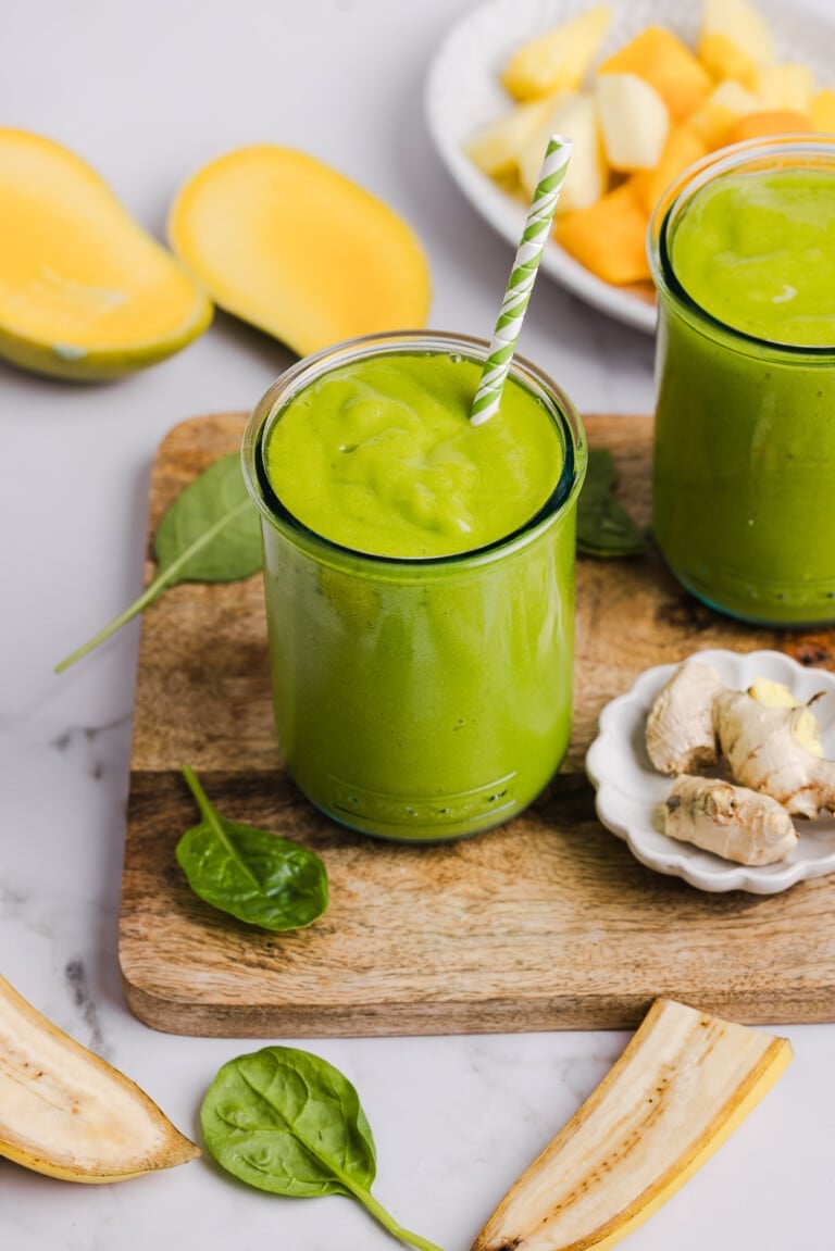 Tropical Smoothie Detox Island Green Copycat Recipe The Balanced