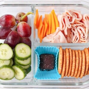 turkey and cheese adult lunchable