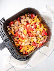 Easy Air Fryer Stir Fry with Chicken and Vegetables - The Balanced