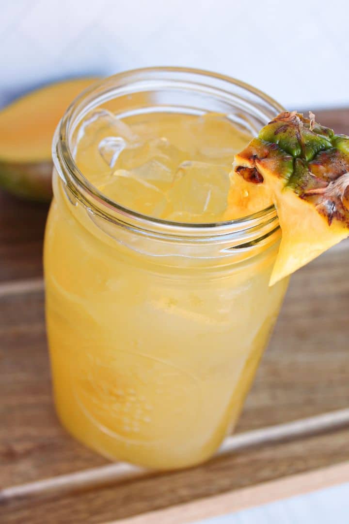 Mango Pineapple Refresher (Dunkin Donuts Copycat) The Balanced