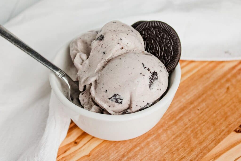 Ninja Creami Chocolate Ice Cream Recipe (2 Ingredients!) - The Balanced  Nutritionist