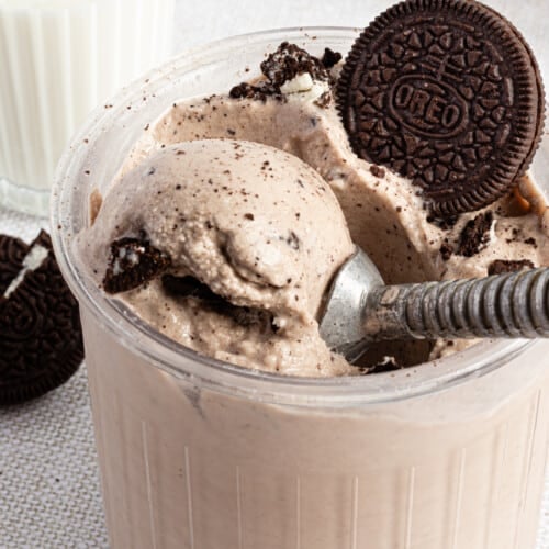 Ninja Creami Cookies and Cream Ice Cream - The Balanced Nutritionist