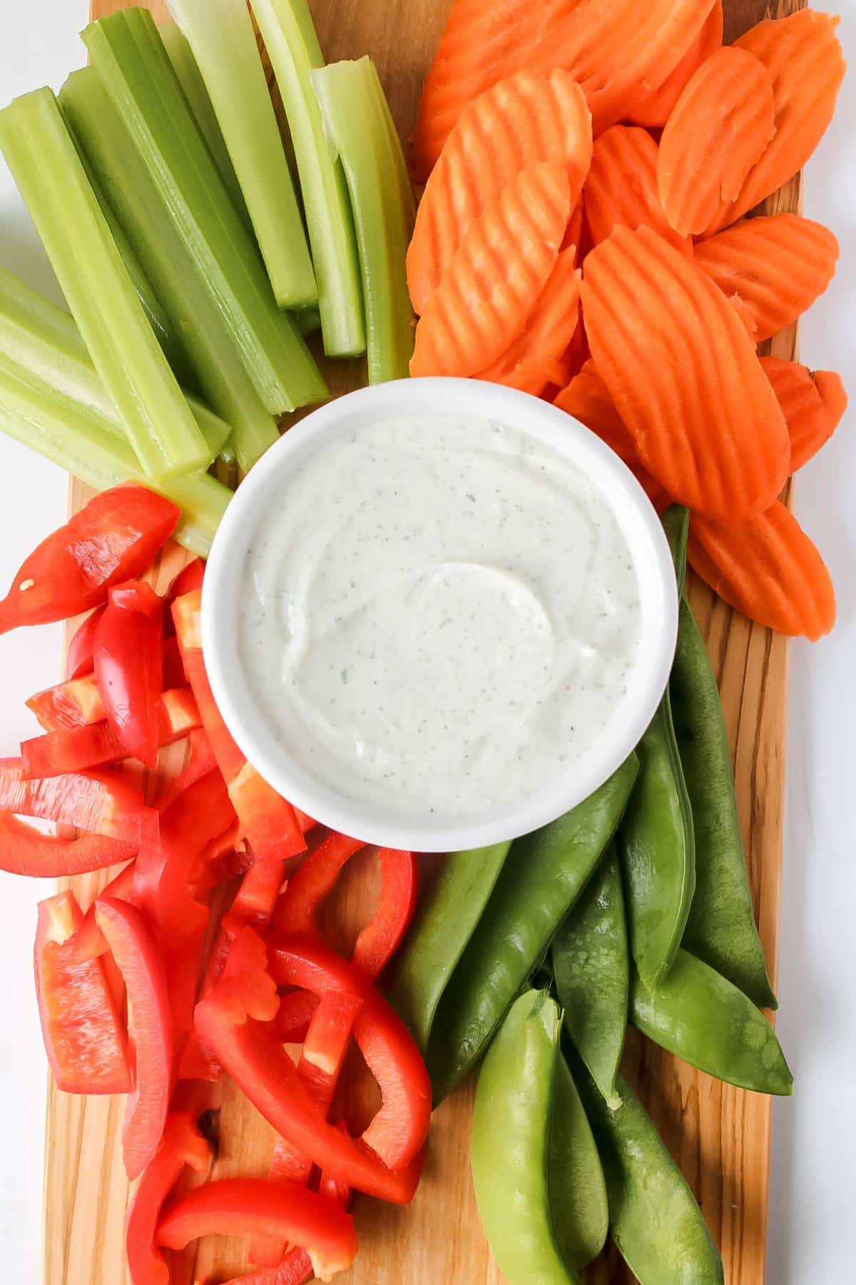 2Ingredient Cottage Cheese Ranch Dip (High Protein) The Balanced