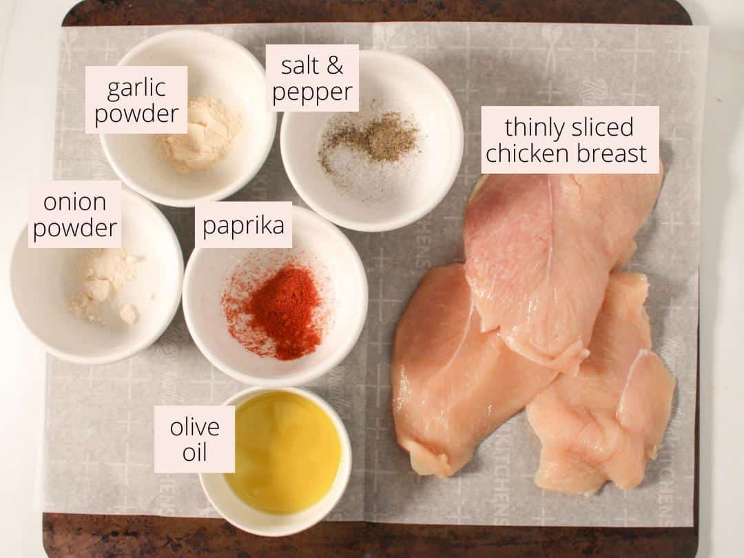 Perfectly Cooked Thin Sliced Chicken Breast (Air Fryer Recipe) The Balanced Nutritionist