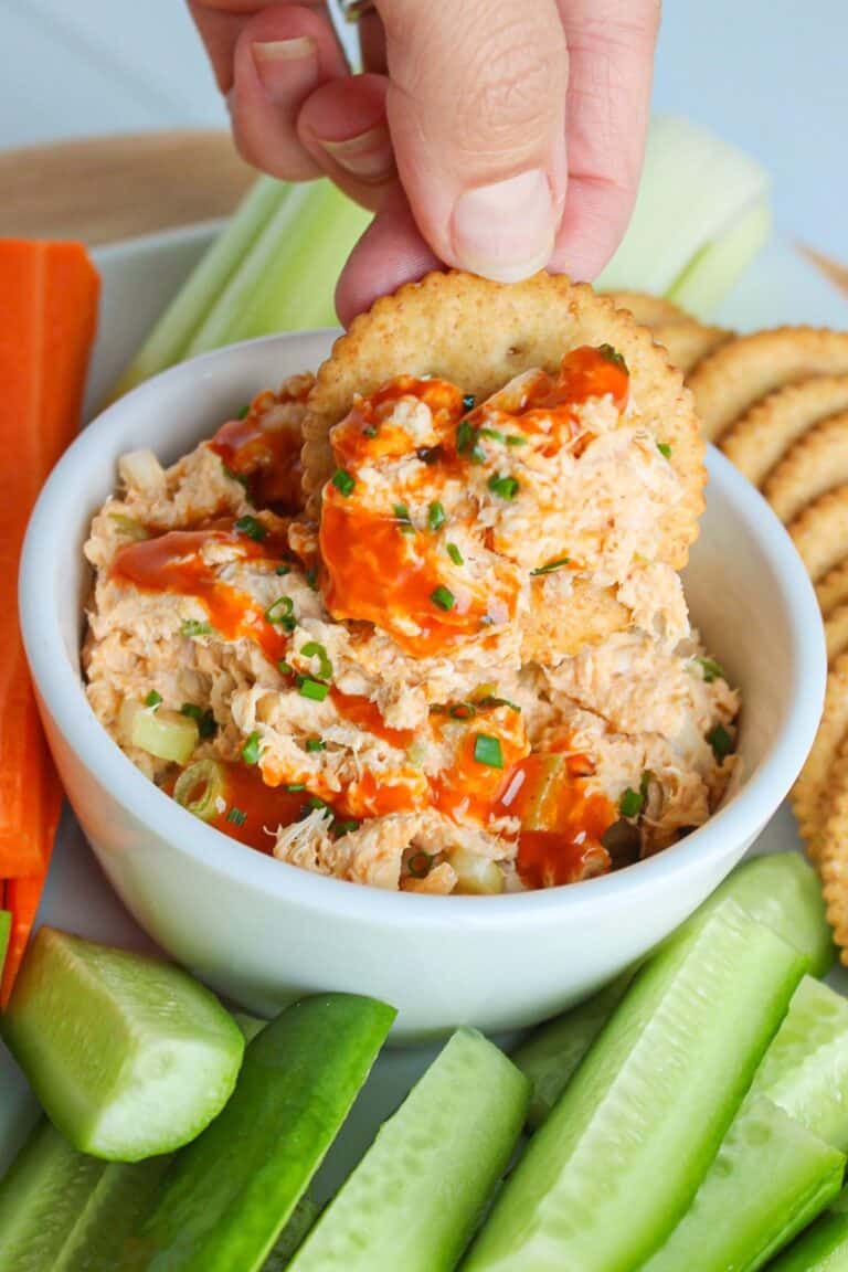 Healthy Buffalo Chicken Salad - The Balanced Nutritionist
