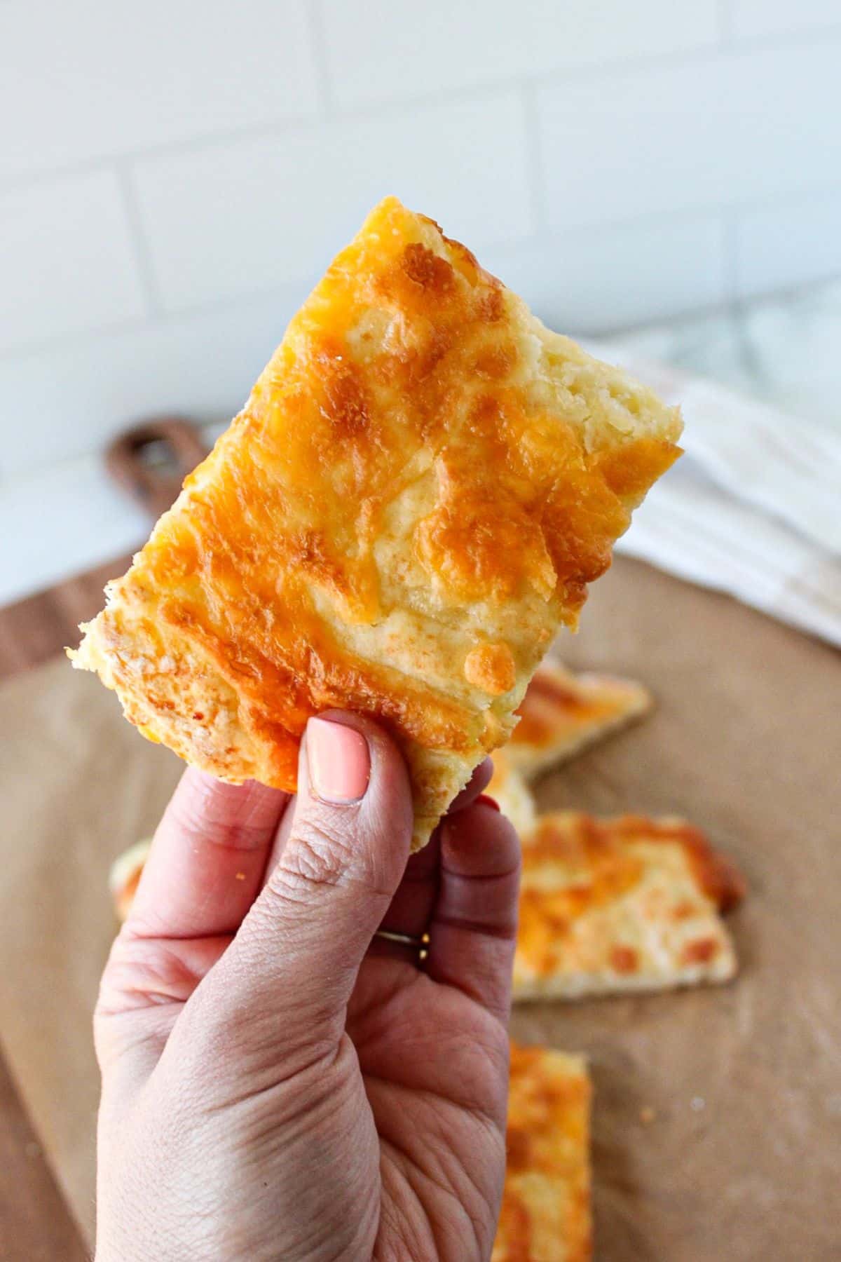 Cheesy Cottage Cheese Bread (2-Ingredient!) - The Balanced Nutritionist