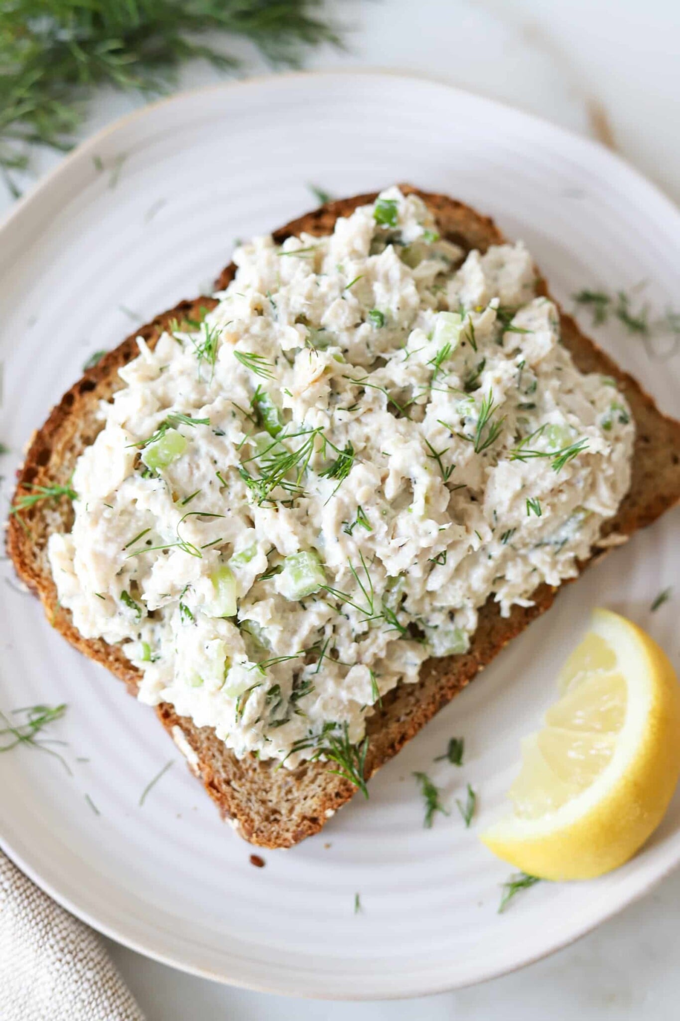 High Protein Cottage Cheese Chicken Salad