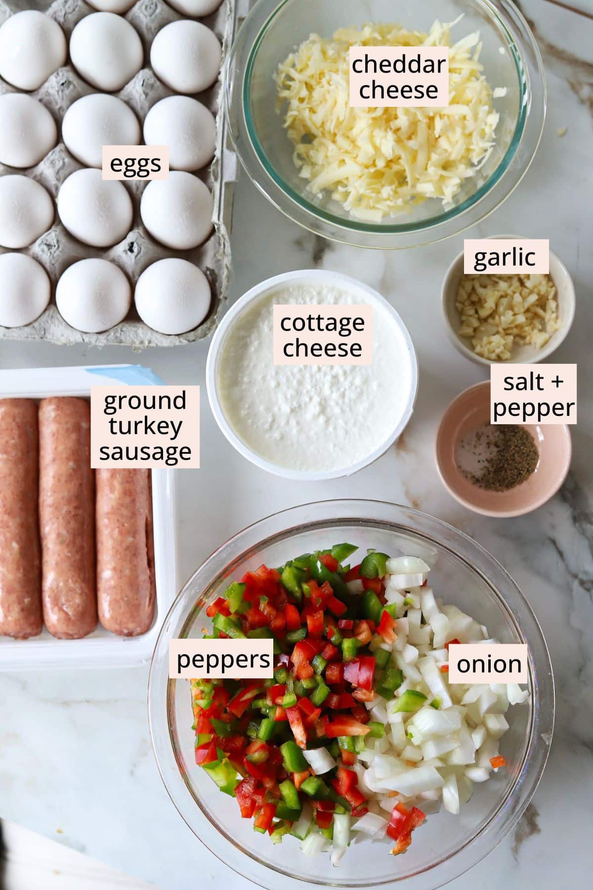Cottage Cheese Egg Bake (High Protein!) - The Balanced Nutritionist
