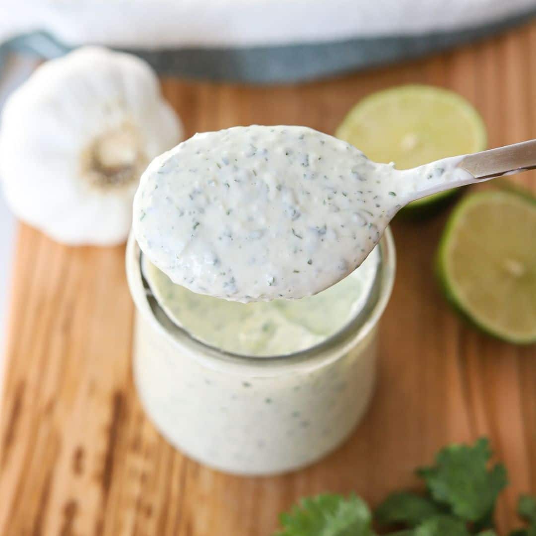 Garlic Cilantro Sauce