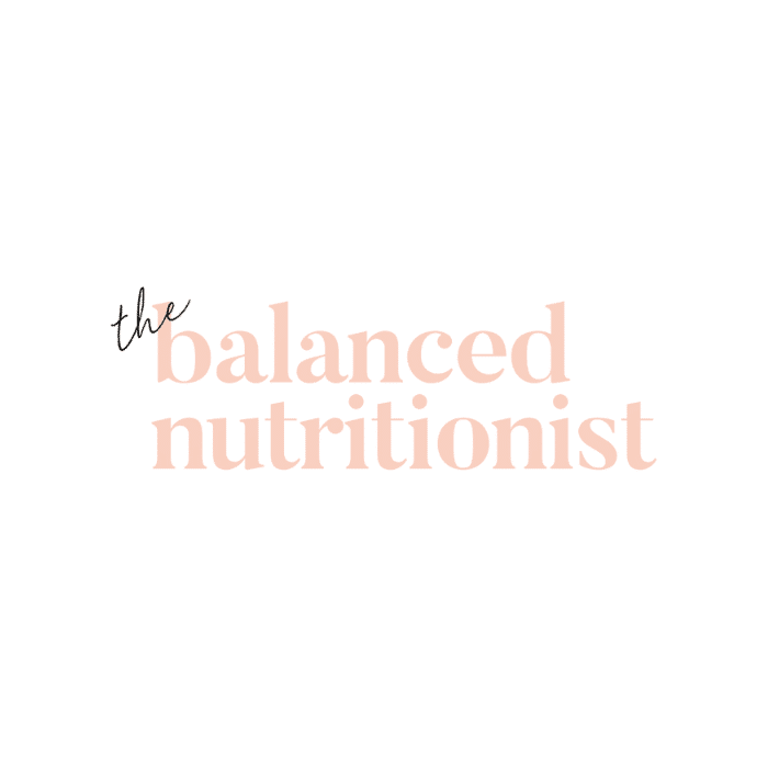 The Balanced Nutritionist logo