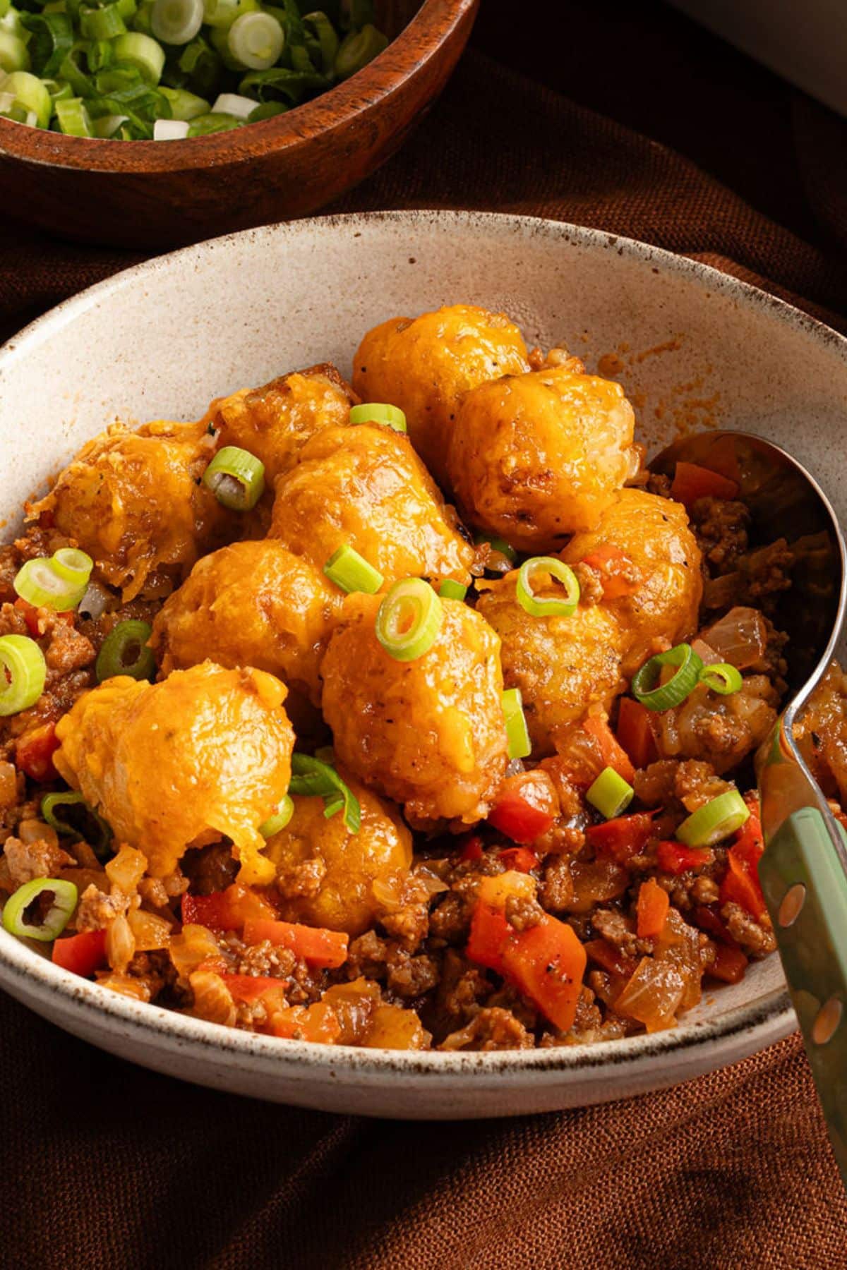 Sloppy Joe Tater Tot Casserole